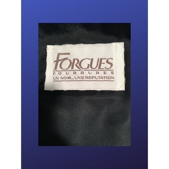 𝅺forgues FOURRURES Full Length INDIGO FOX Fur Coat, Women’s Size Large, EUC - Picture 3 of 10